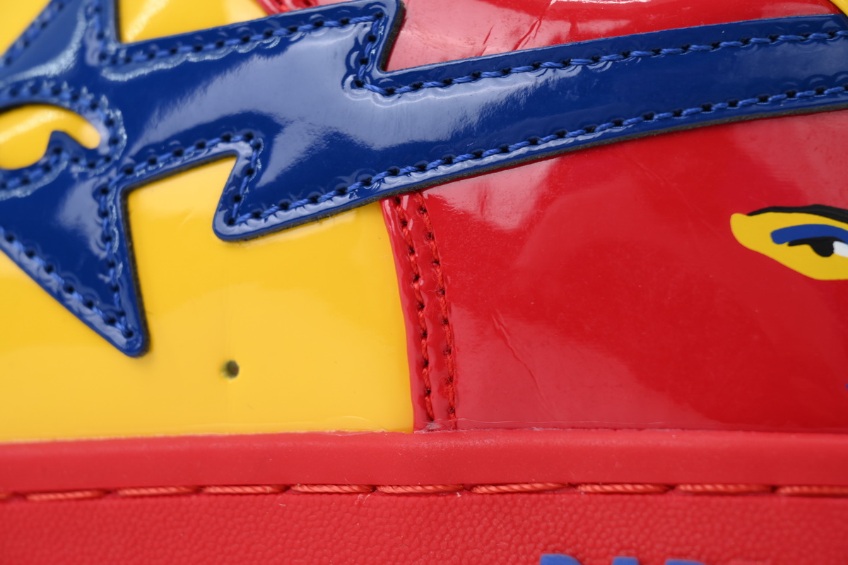 KidSuper × A BATHING APE BAPE STA ESP Red 1M23 191 933