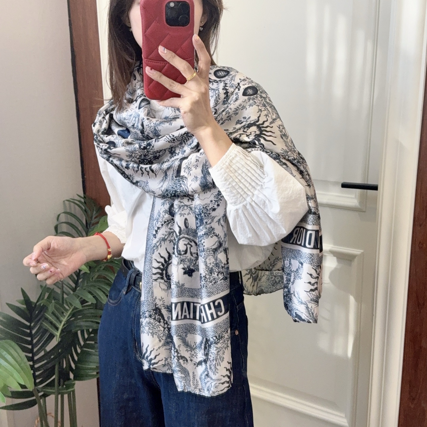 Dior Scarf Style 045