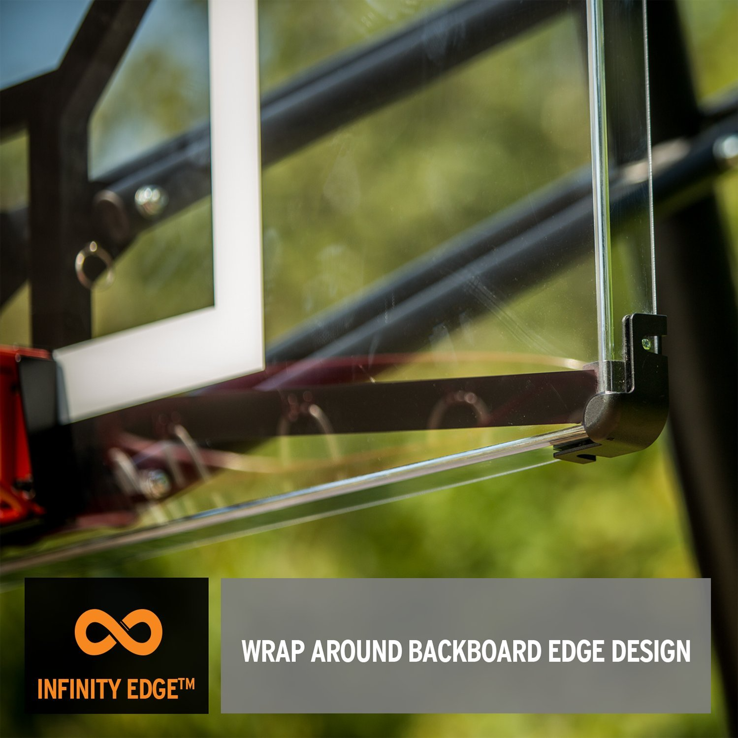 Portable Height-Adjustable Basketball Hoop - Easy Lift & Roll
