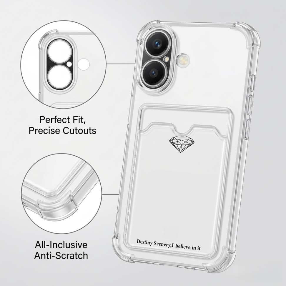 Galaxy S20 Plus Protective Case Silicone - back view
