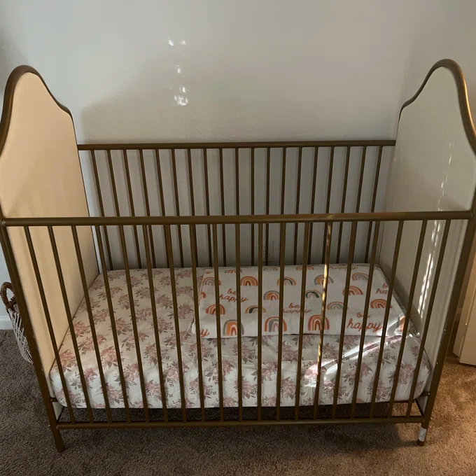 Piper 2-in-1 Convertible Upholstered Crib
