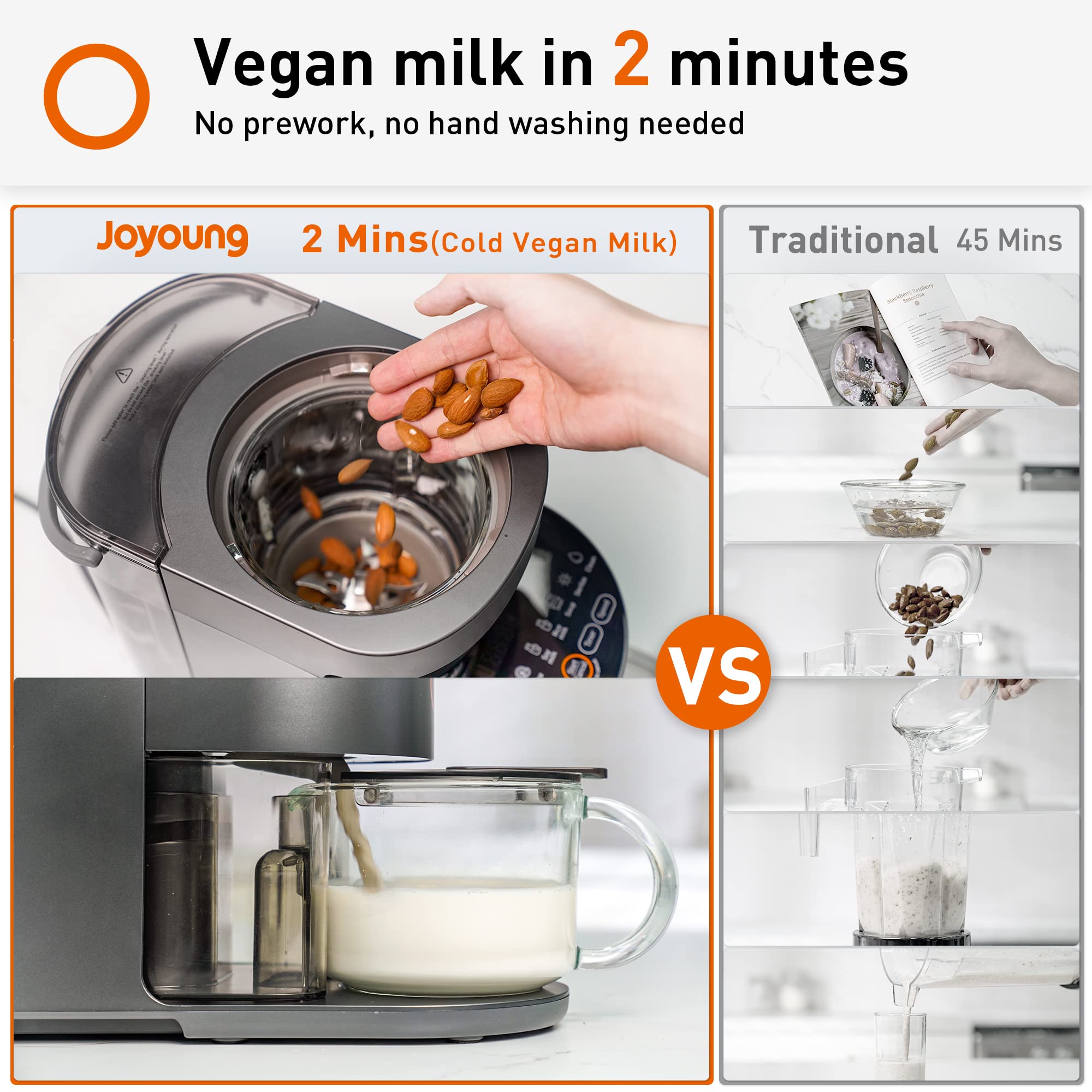 Blender Fully Automatic & Large Capacity for Almond Milk