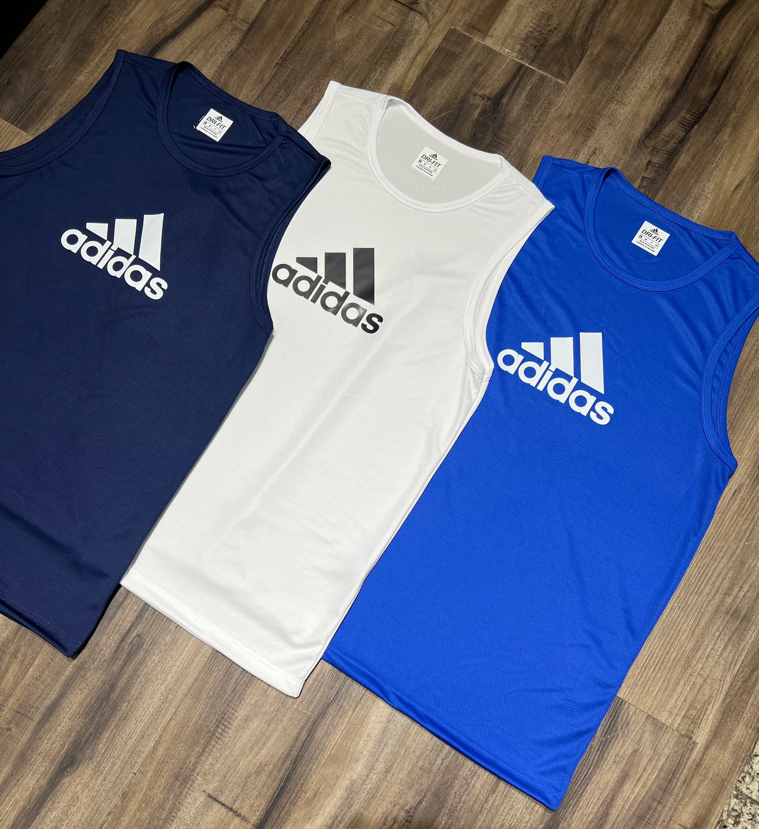 Kit com 3 regatas  dri-fit