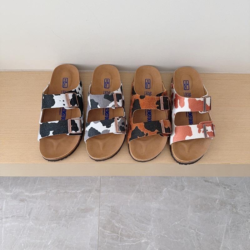 UGG Kids Pony Hair Series Birken-Style Two-Strap Sandals Adult And Kids