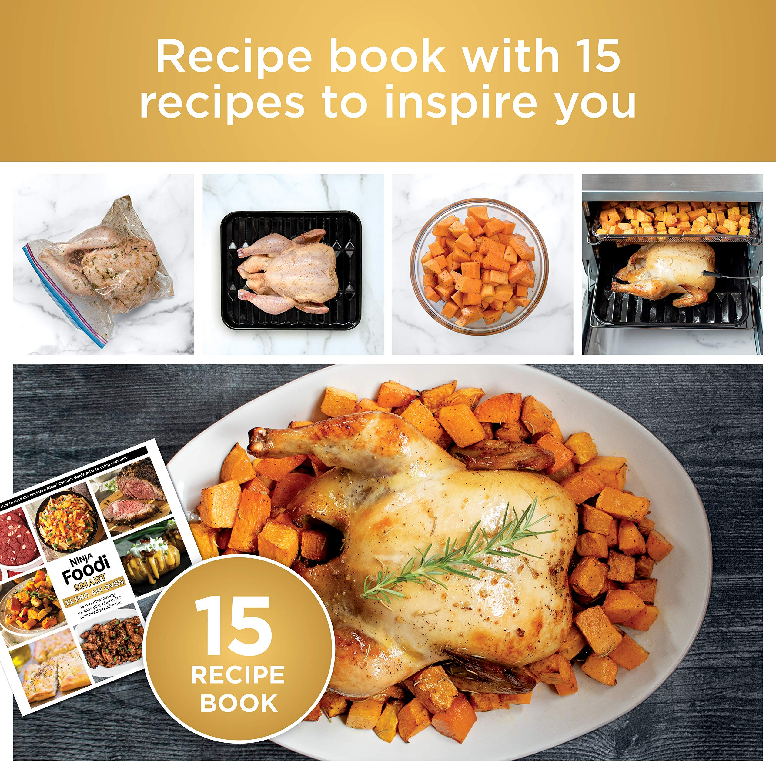 Ninja DT251 Foodi 10-in-1 Smart XL Air Fry Oven