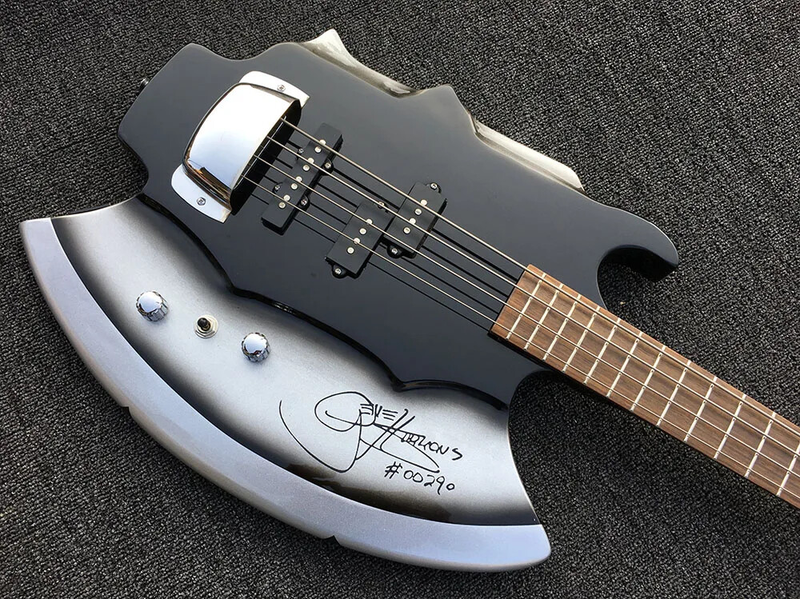 Gene Simmons Bass 4 Strings Style Bass Axe Signature Guitars Electric Guitar