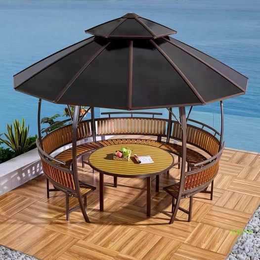 Double Top Gazebos for Gardens