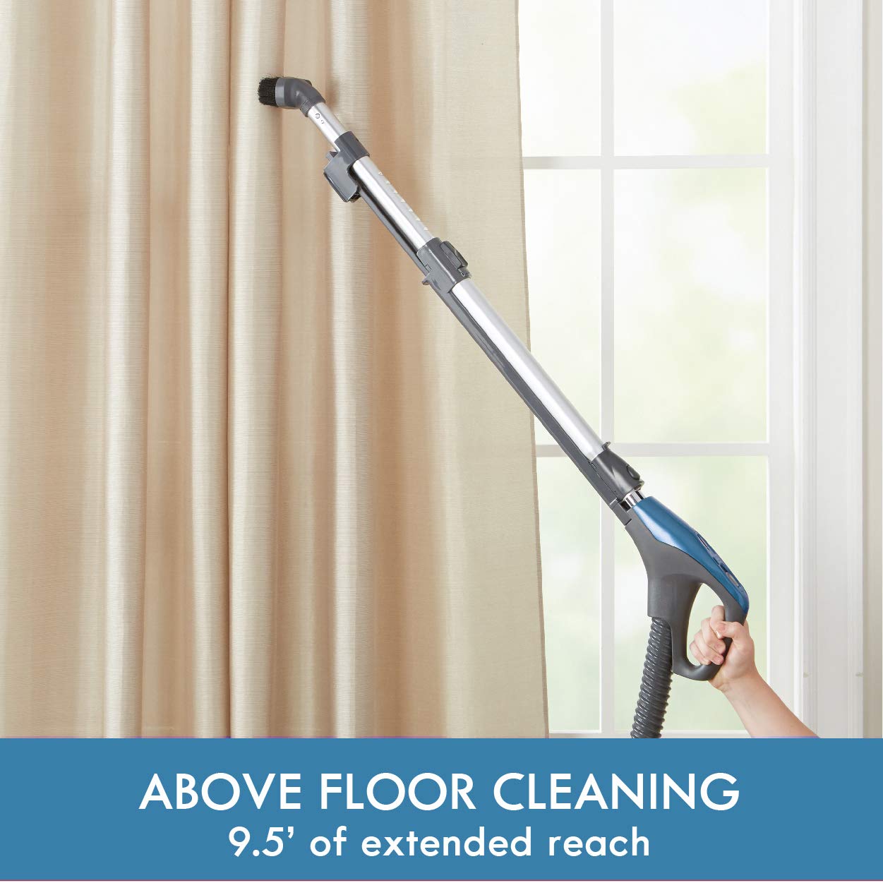 Canister Vacuum Cleaner 2-Motor Power Suction with Pet