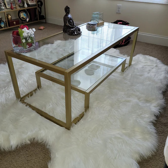 Shumake Frame Coffee Table with Storage