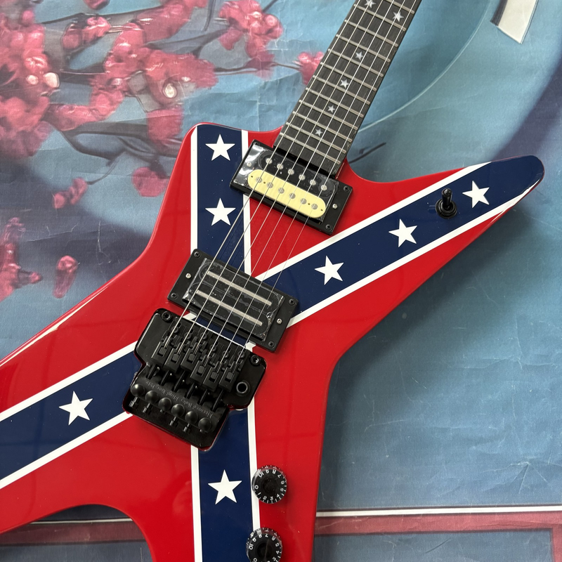 New Washburn Dimebag Darrell Signature Electric Guitar With Floyd Rose Tremolo