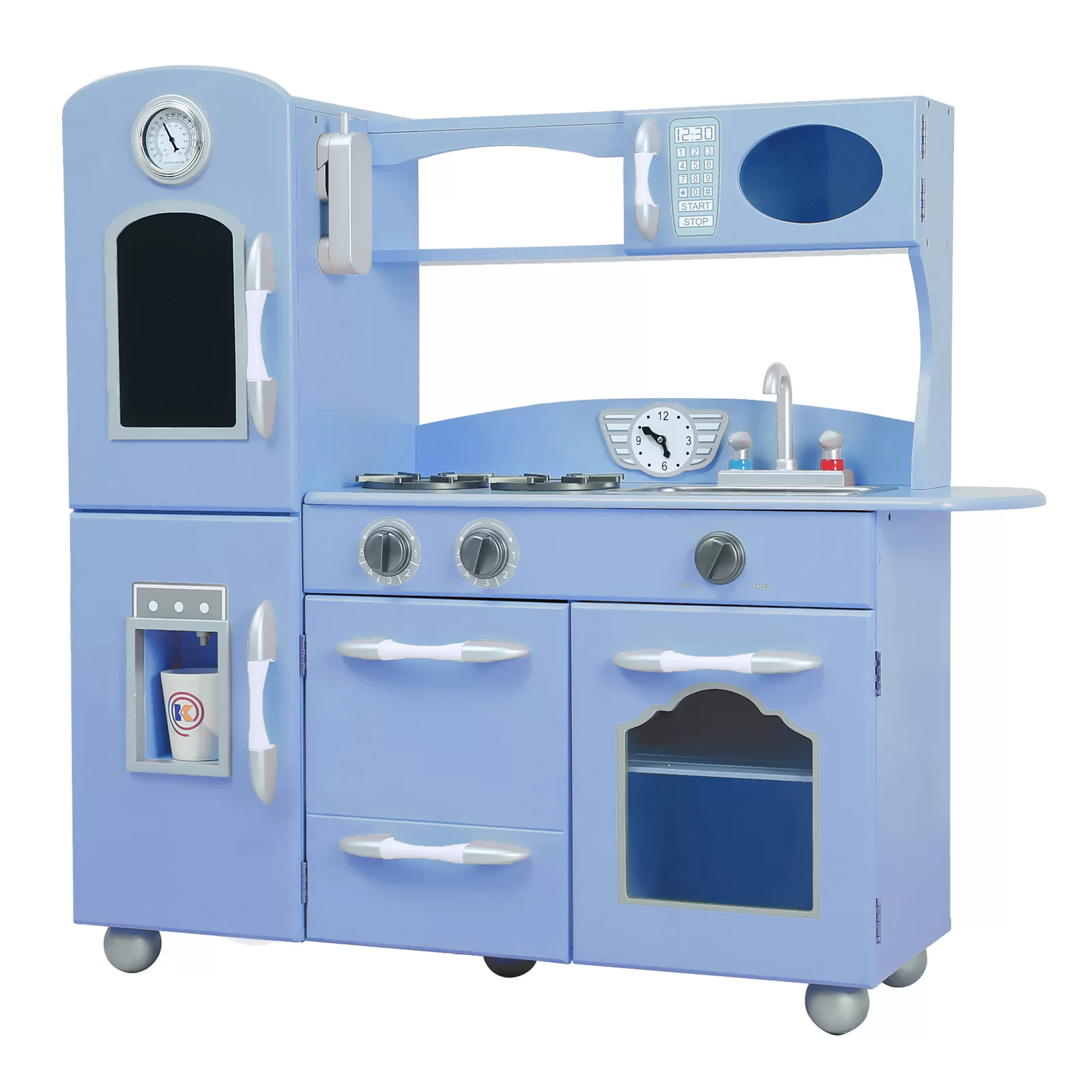 Wooden Play Kitchen Set