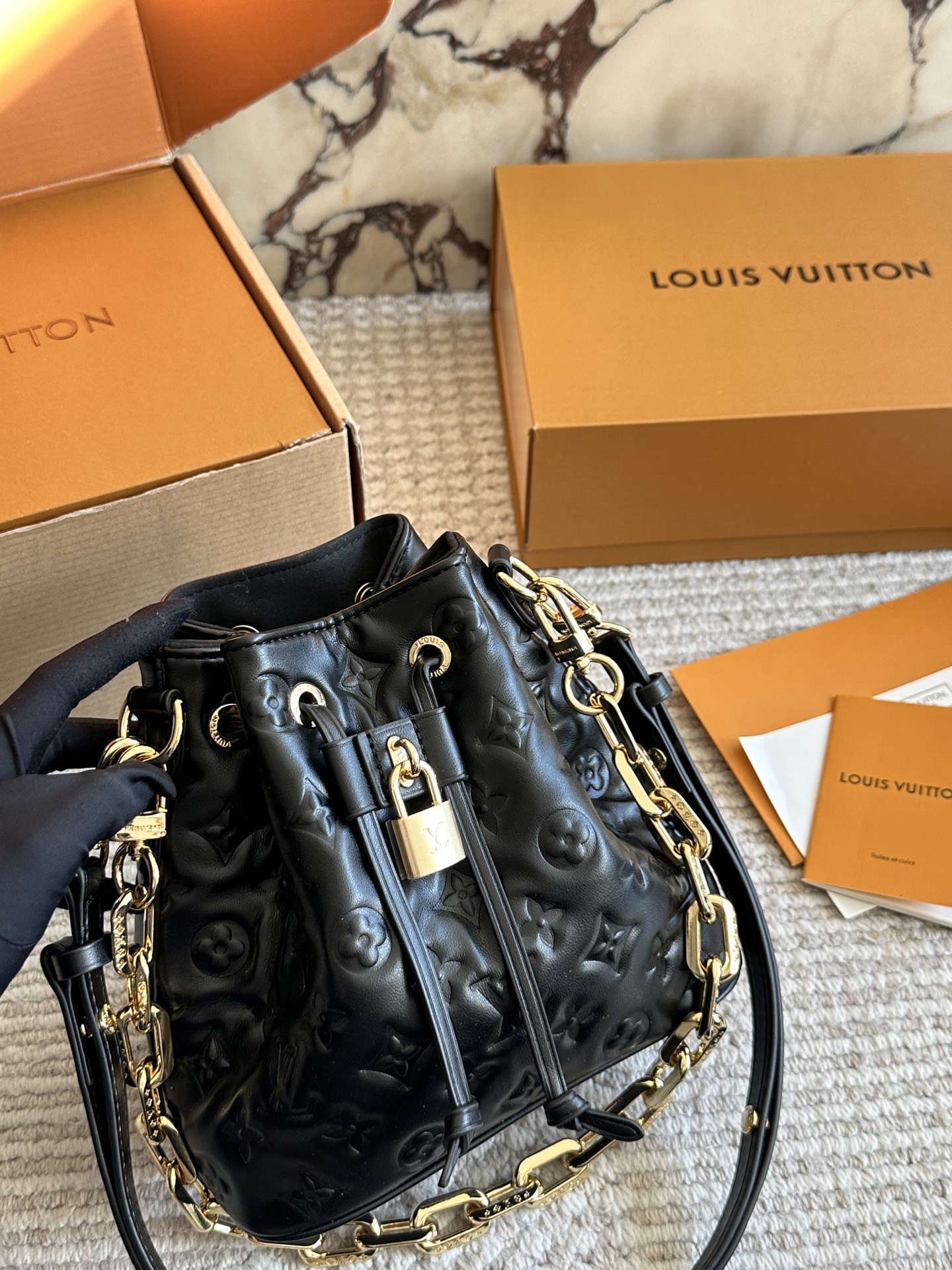 LV Small Bucket Bag
