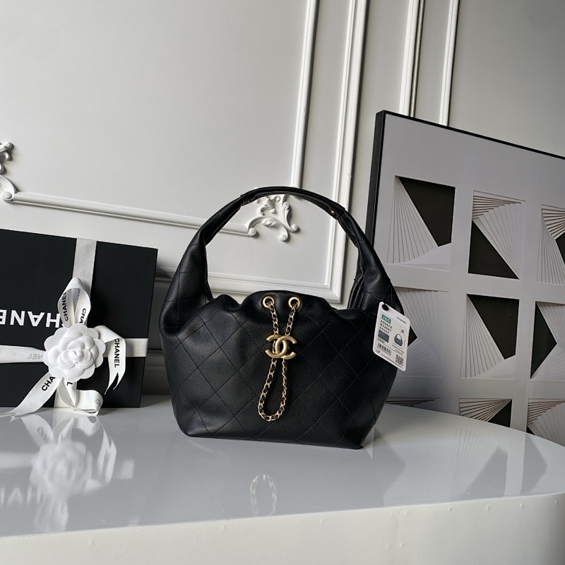 Chanel AS5976 Black Hobo Bag