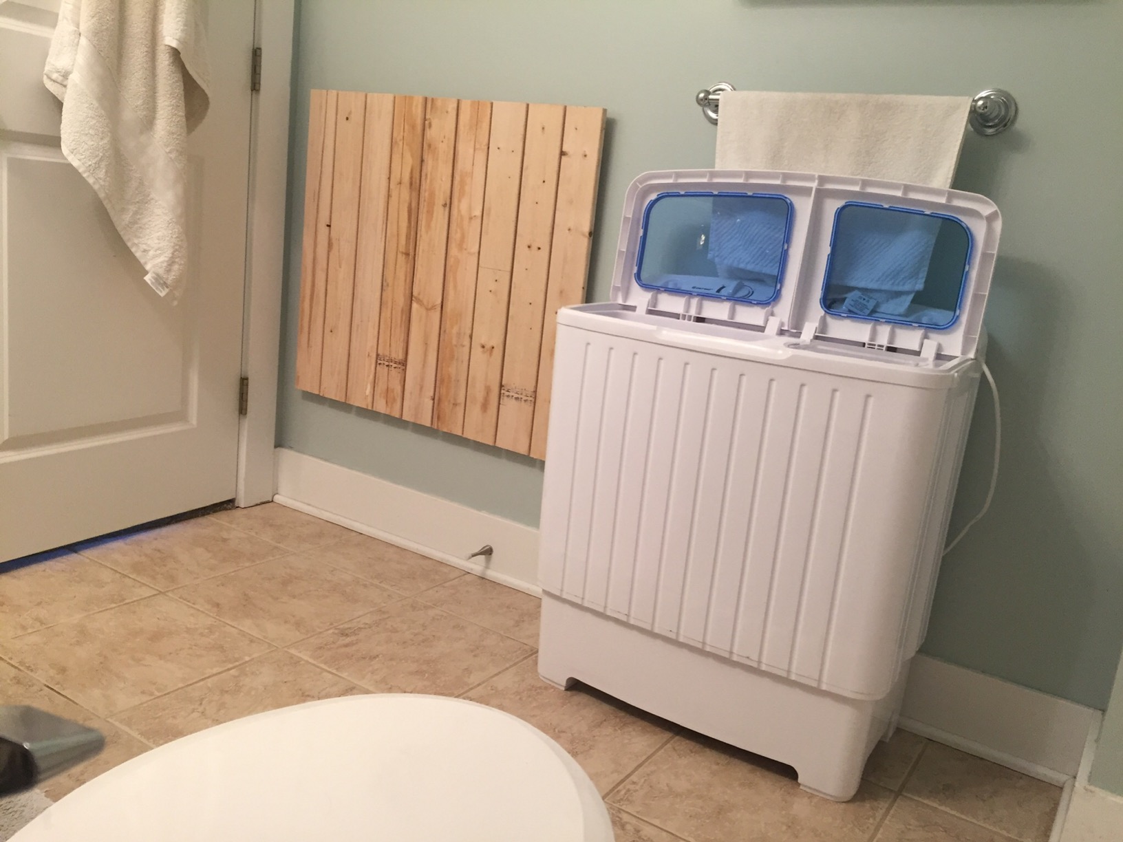 Giantex Mini Compact Twin Tub Washing Machine 17.6lbs Washer