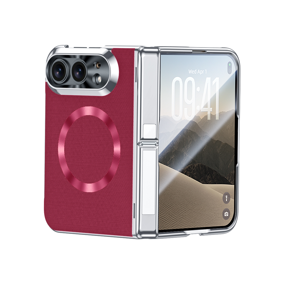iPhone Duo Protective Case Kickstand - back view