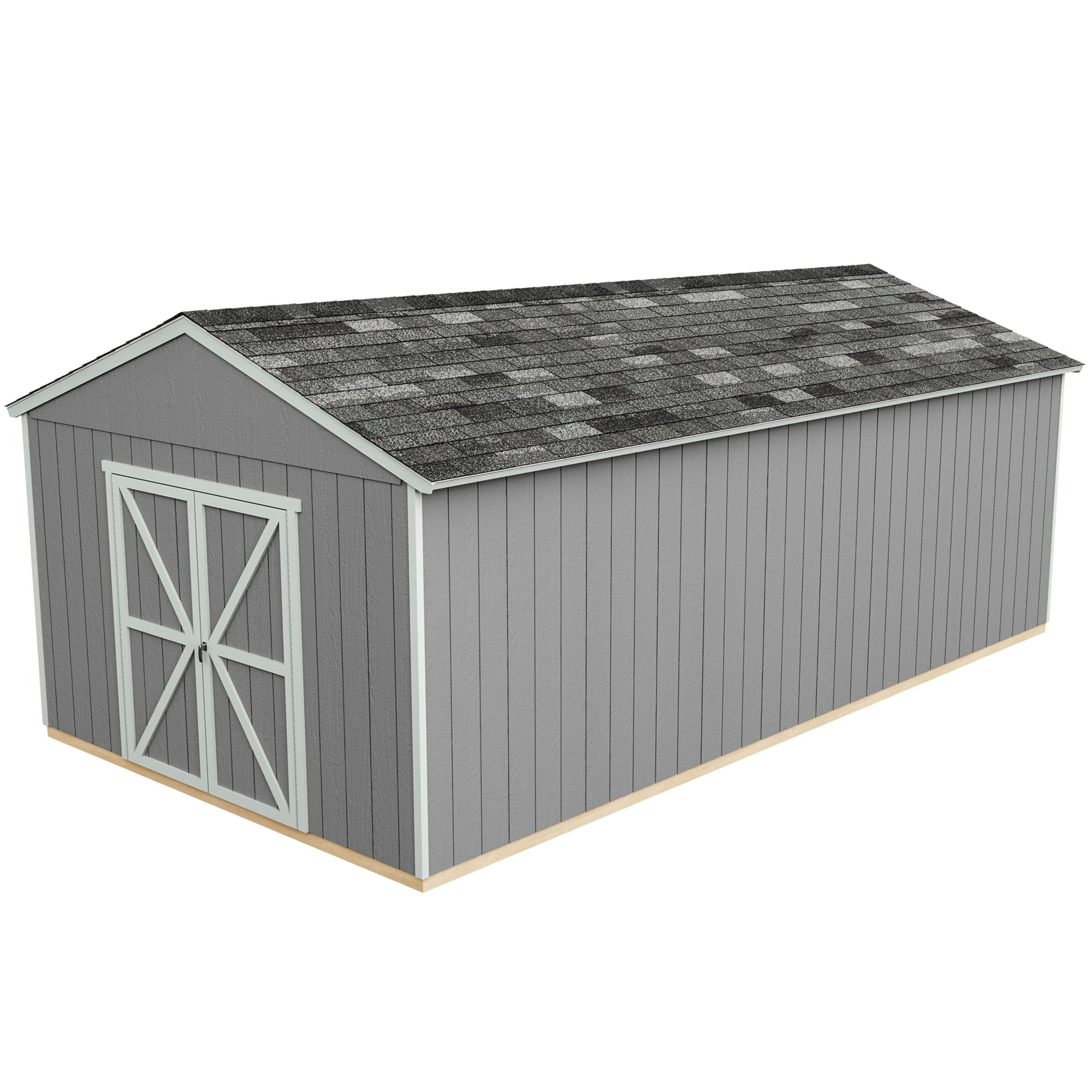 Astoria 12x24 Do-It-Yourself Wooden Storage Shed with Floor