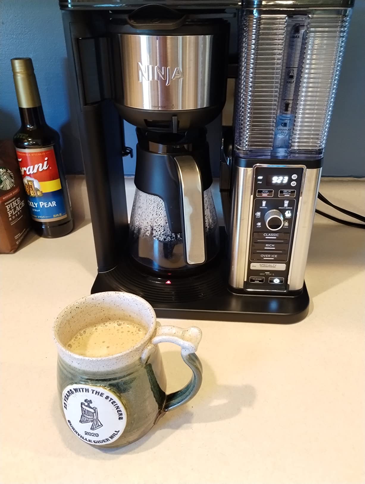 Ninja Specialty Fold-Away Frother (CM407) Coffee Maker