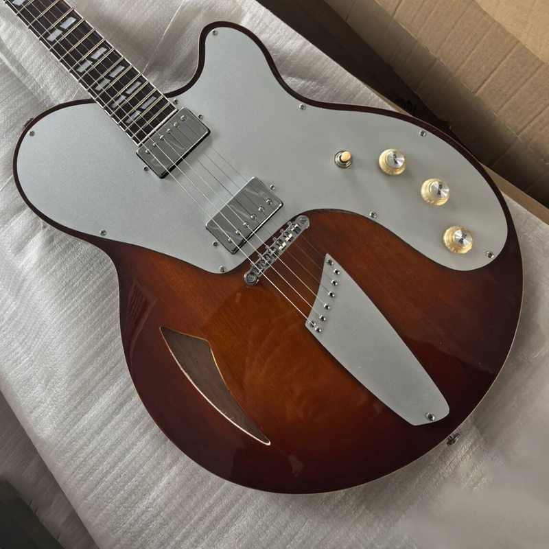 Custom Motor Semi-Hollow Body Electric Guitar Bel Air Joshholm EmpireTuner