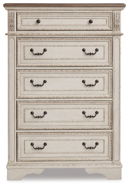 Realyn 5 Drawer Chest of Drawers