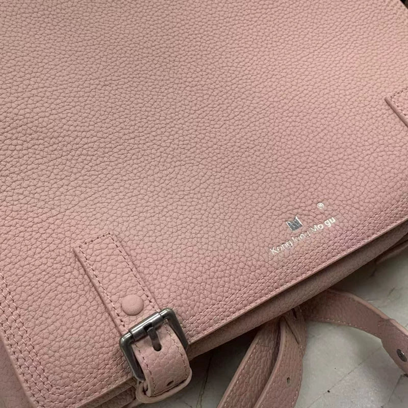 Genuine leather shoulder bag