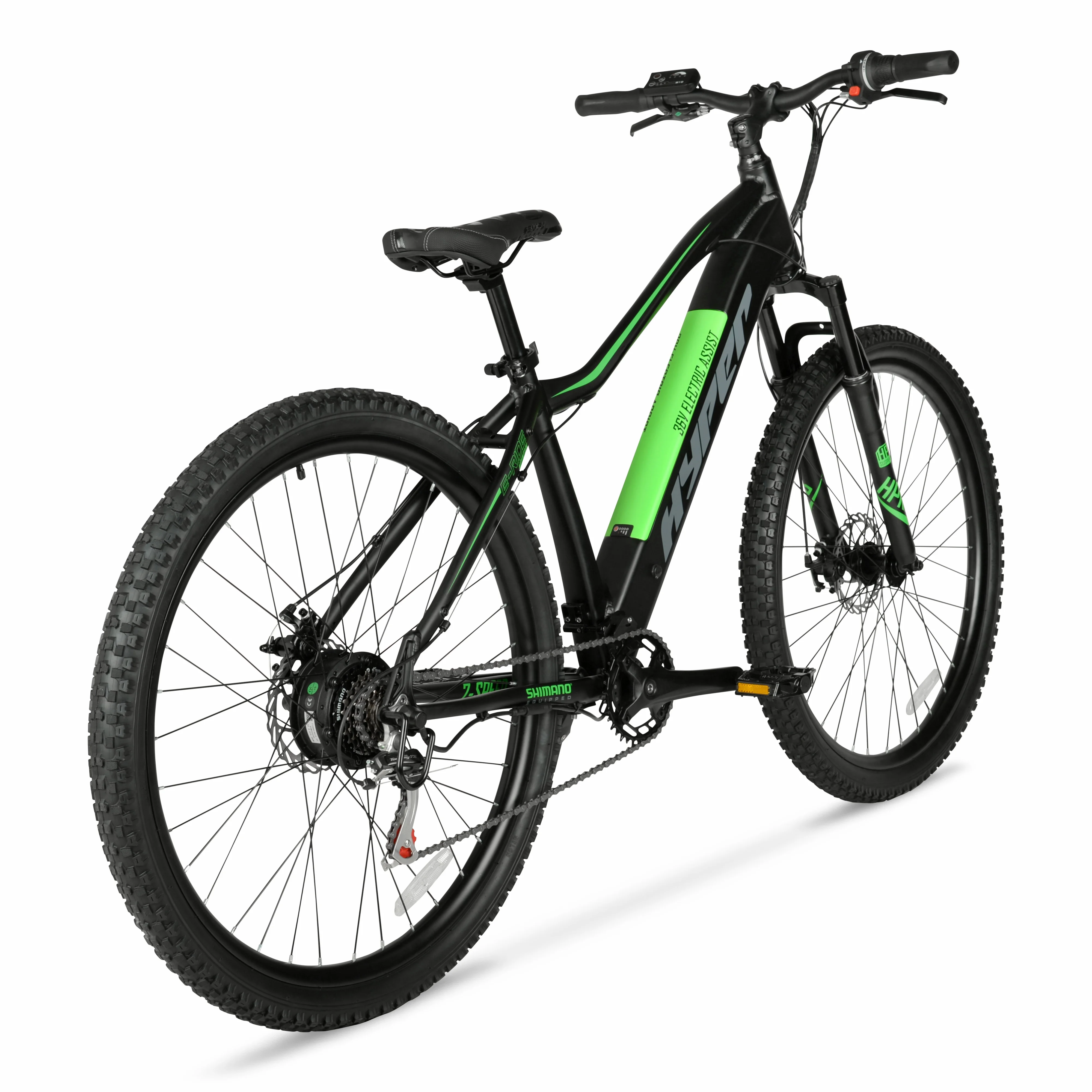 Hyper 29in Class 2 Electric Mountain Bike, 350W, Black