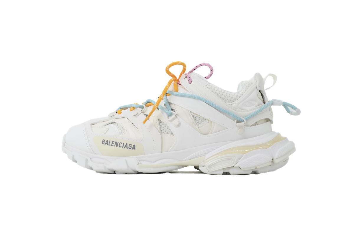 Balenciaga Track Trail Lace White Red 800592 WTEHK 0123