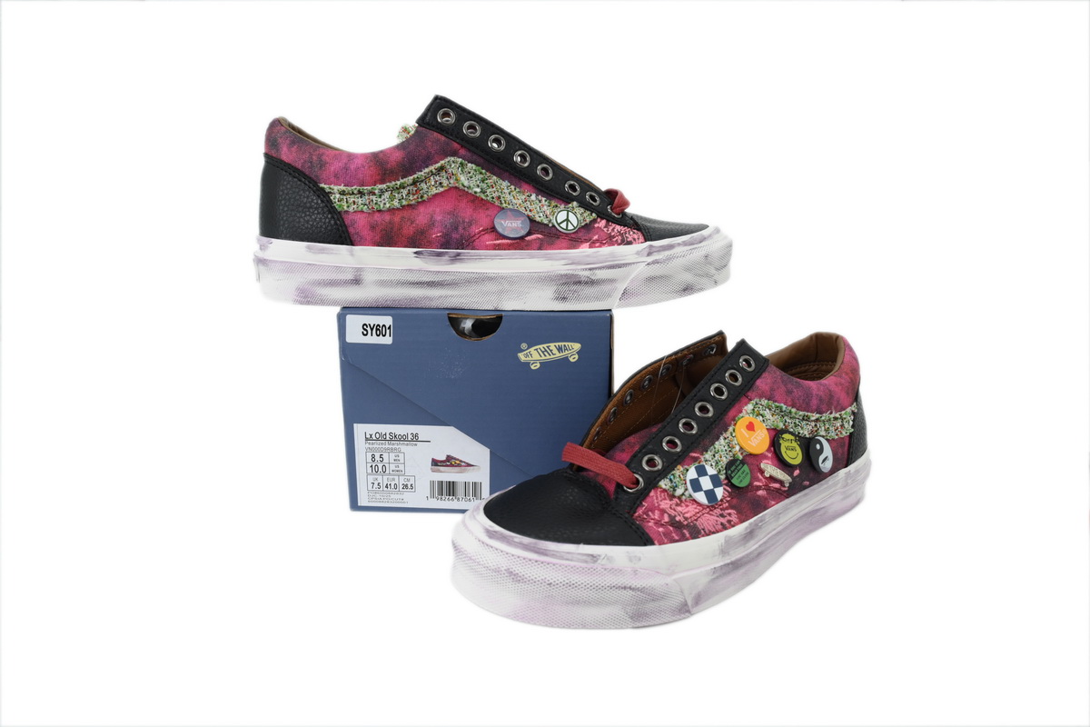 Vans Old Skool 36 LX Souvenir Pack Burgundy