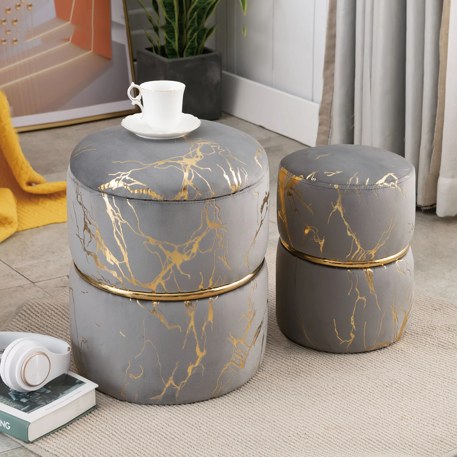 Lilly-Eve Upholstered Storage Ottoman