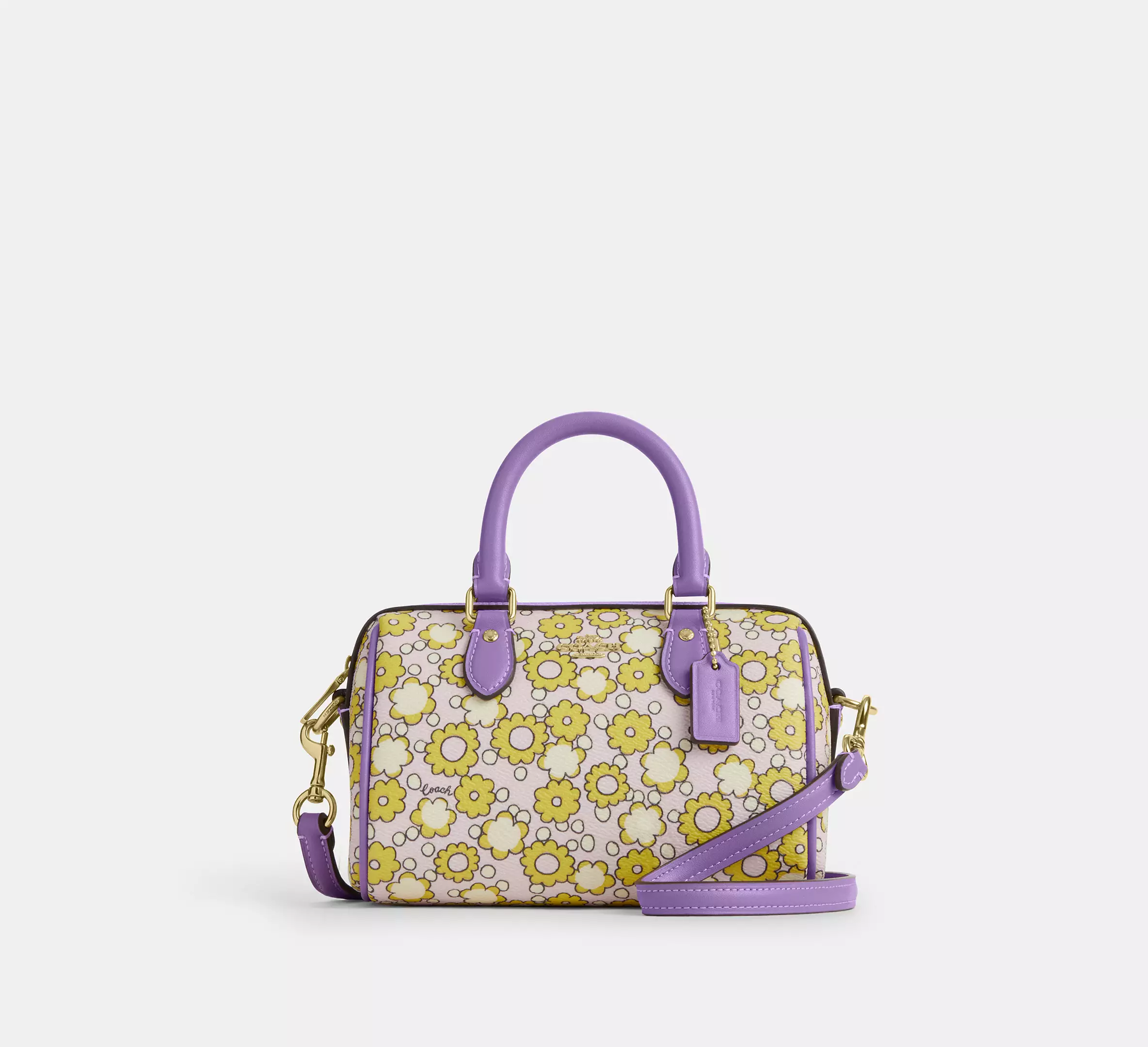 Mini Rowan Crossbody Bag With Floral Print