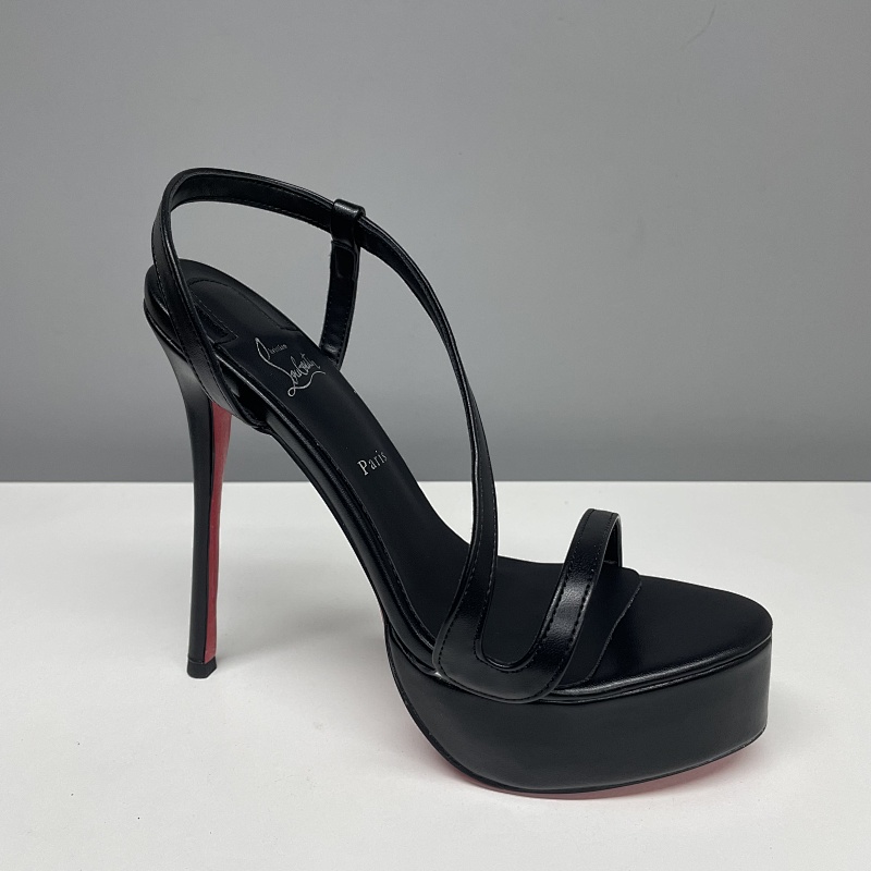 Christian Louboutin CL9820 Black Platform Sandals