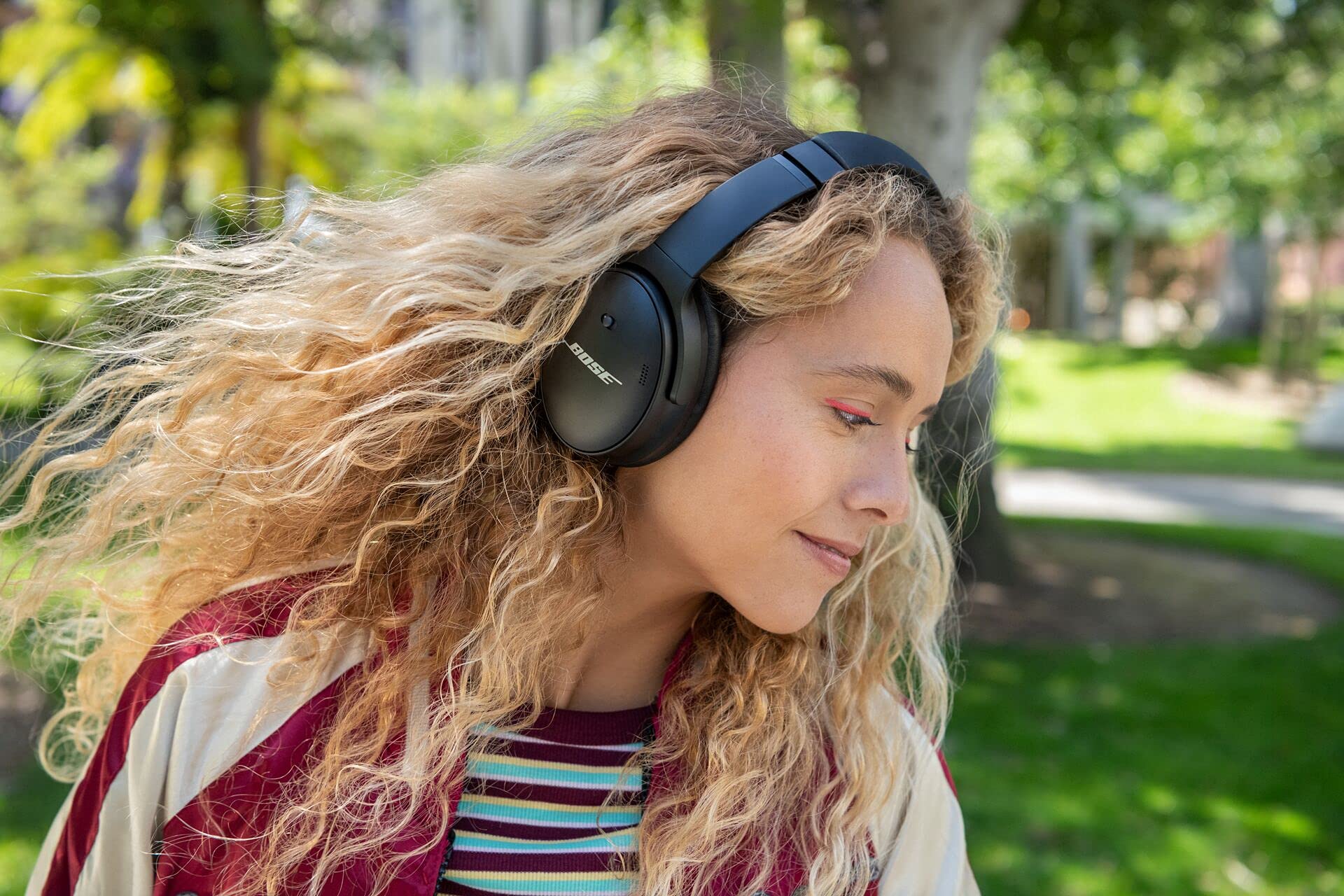Bluetooth Wireless Noise Cancelling Headphones with Microphone
