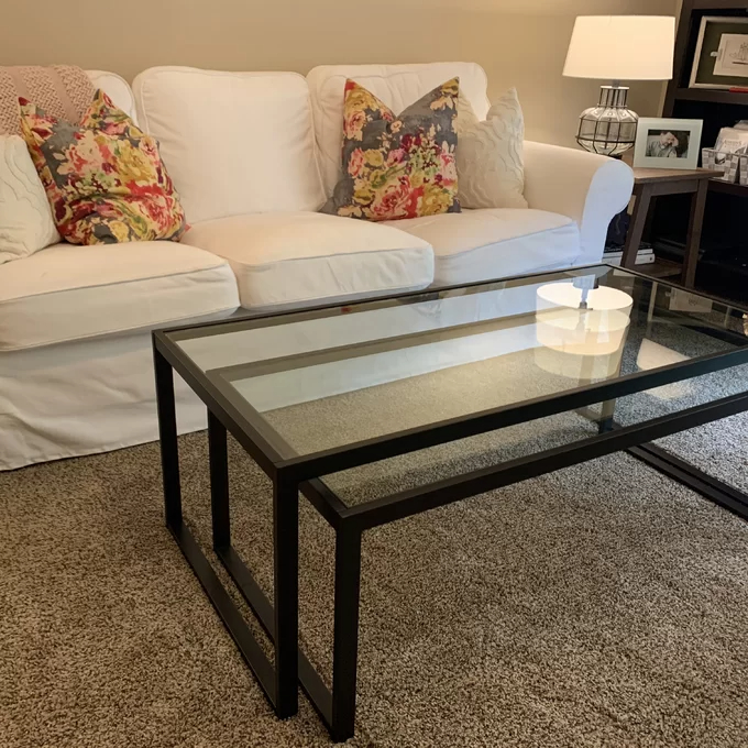Ogrady Sled 2 Piece Nesting Tables