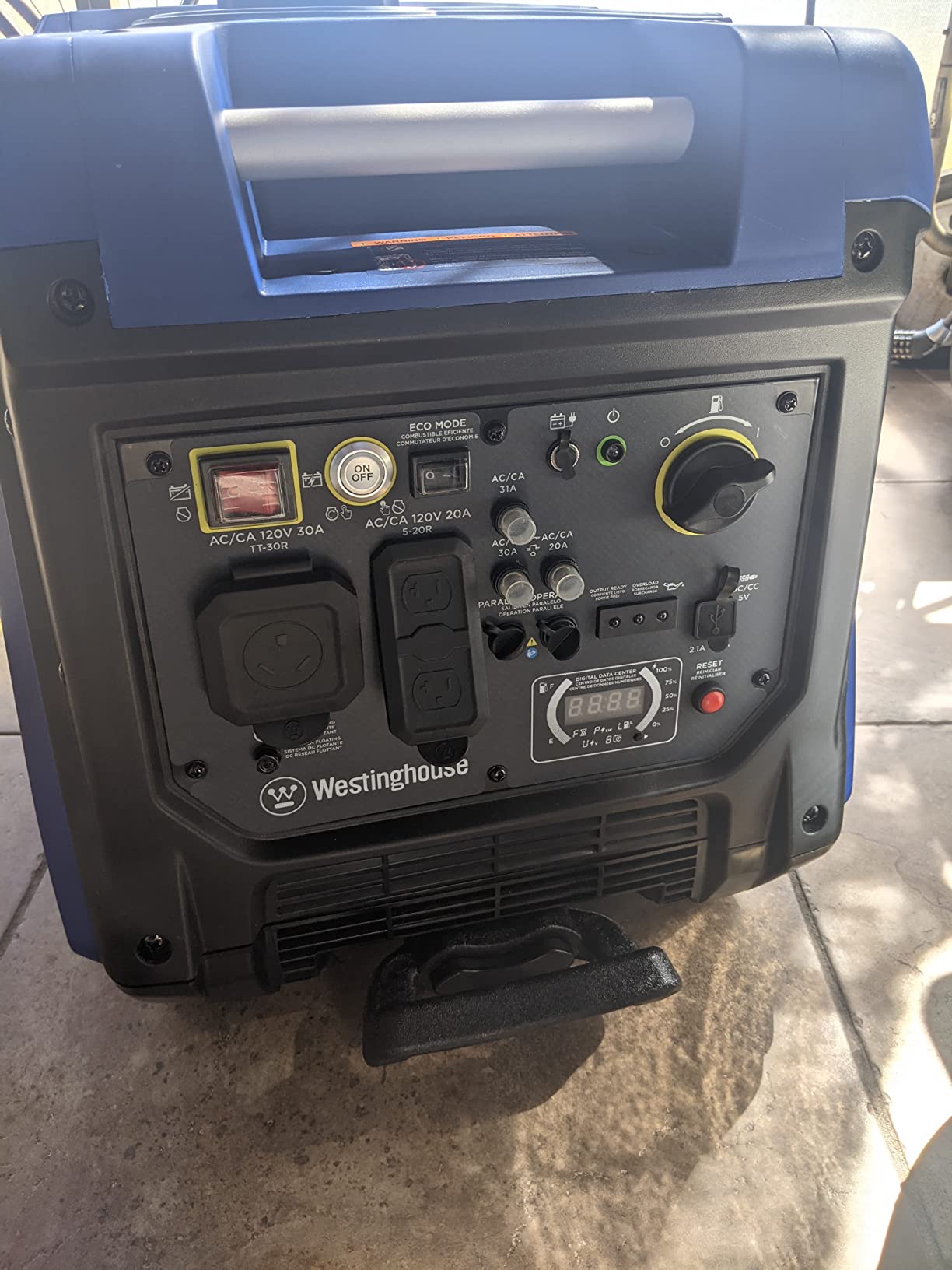 Westinghouse 4500 Watt Super Quiet Portable Inverter Generator