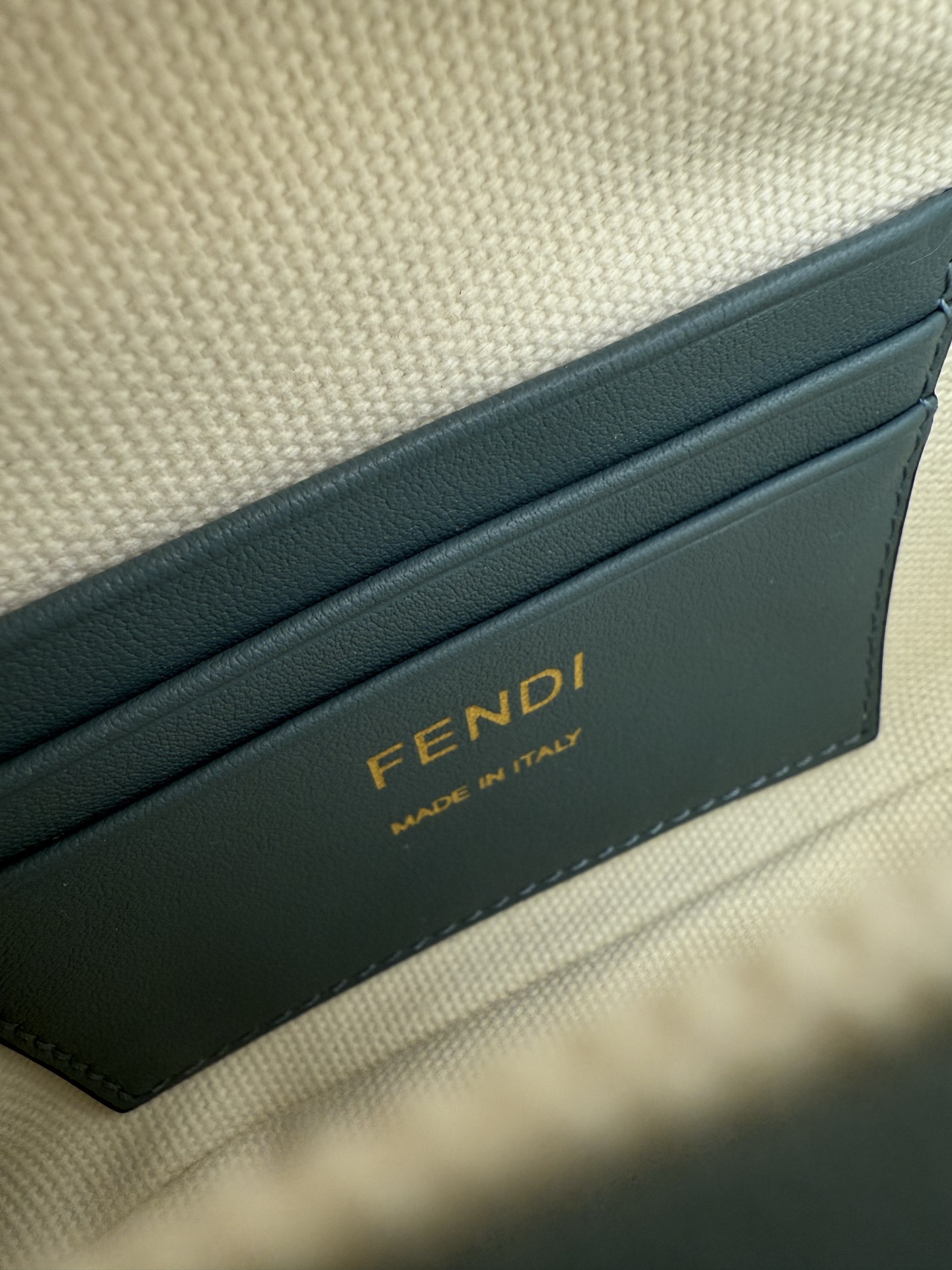 Fendi Mini Baguette FF Embroidery