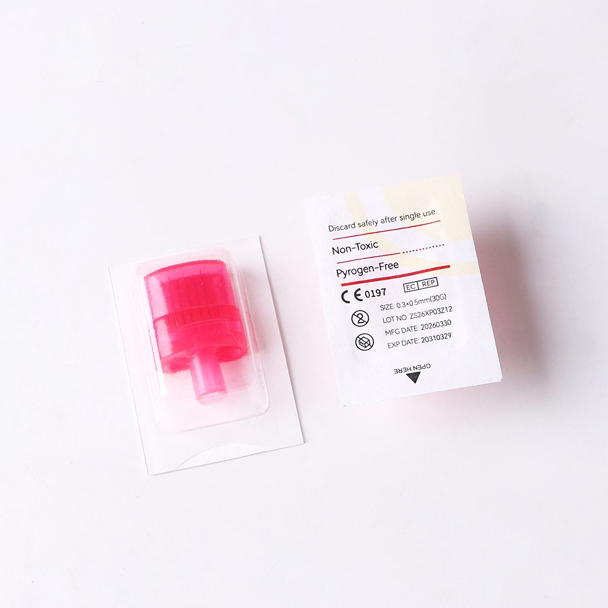 Pro Infusion 12 Needle Microneedling Cartridge Sterile Mesotherapy Tips for Lip Moisture Injection