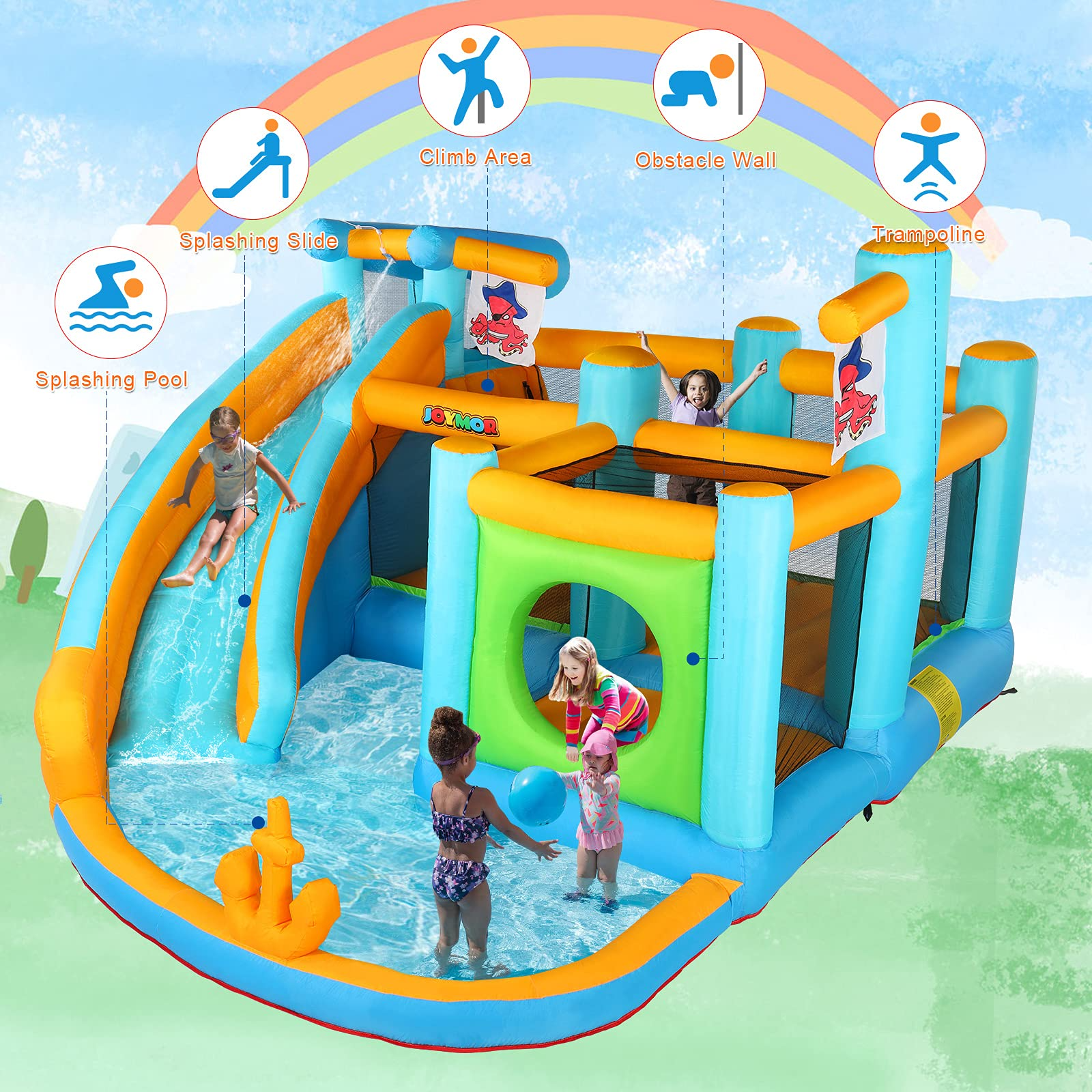 Inflatable Water Slide Park