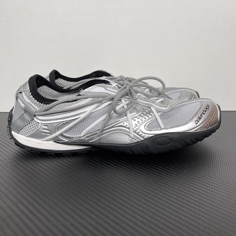 Balenciaga Silver Sneakers