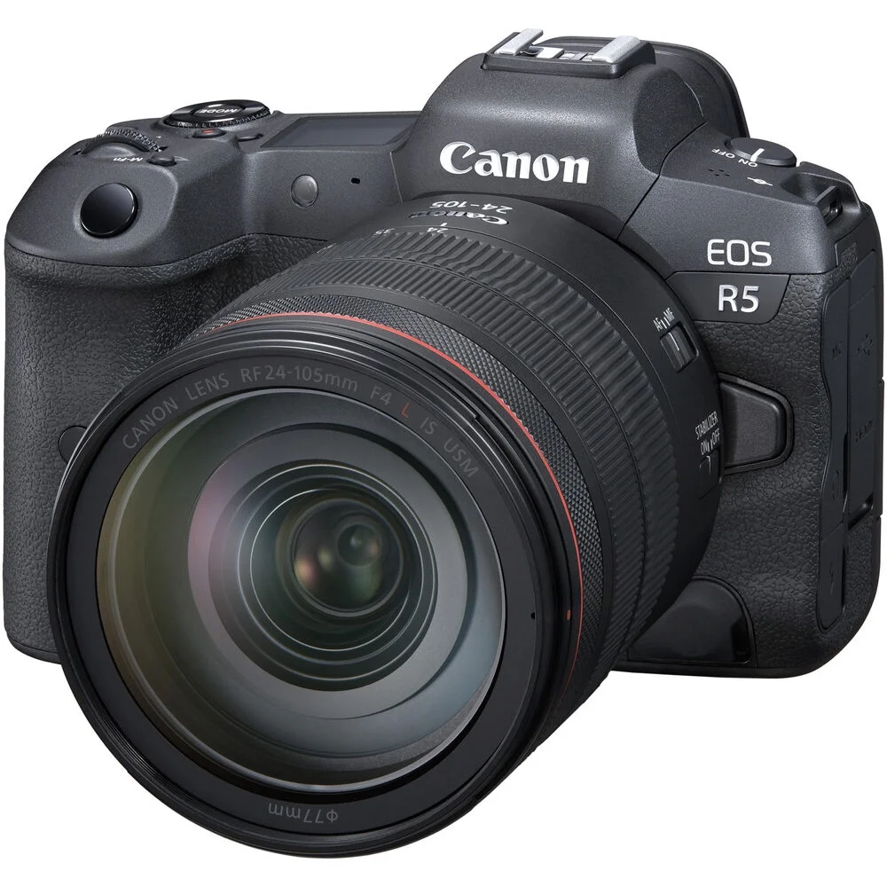 Canon EOS R5 Mirrorless Camera with 24-105mm f/4L Lens
