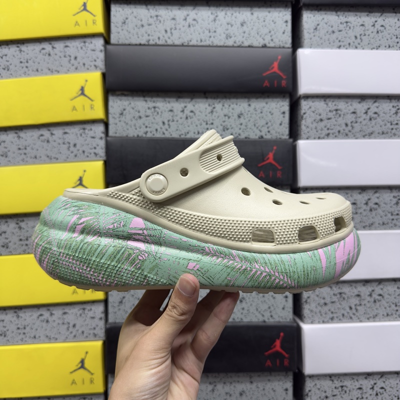 Crocs Puff Clog - Multicolor Beige