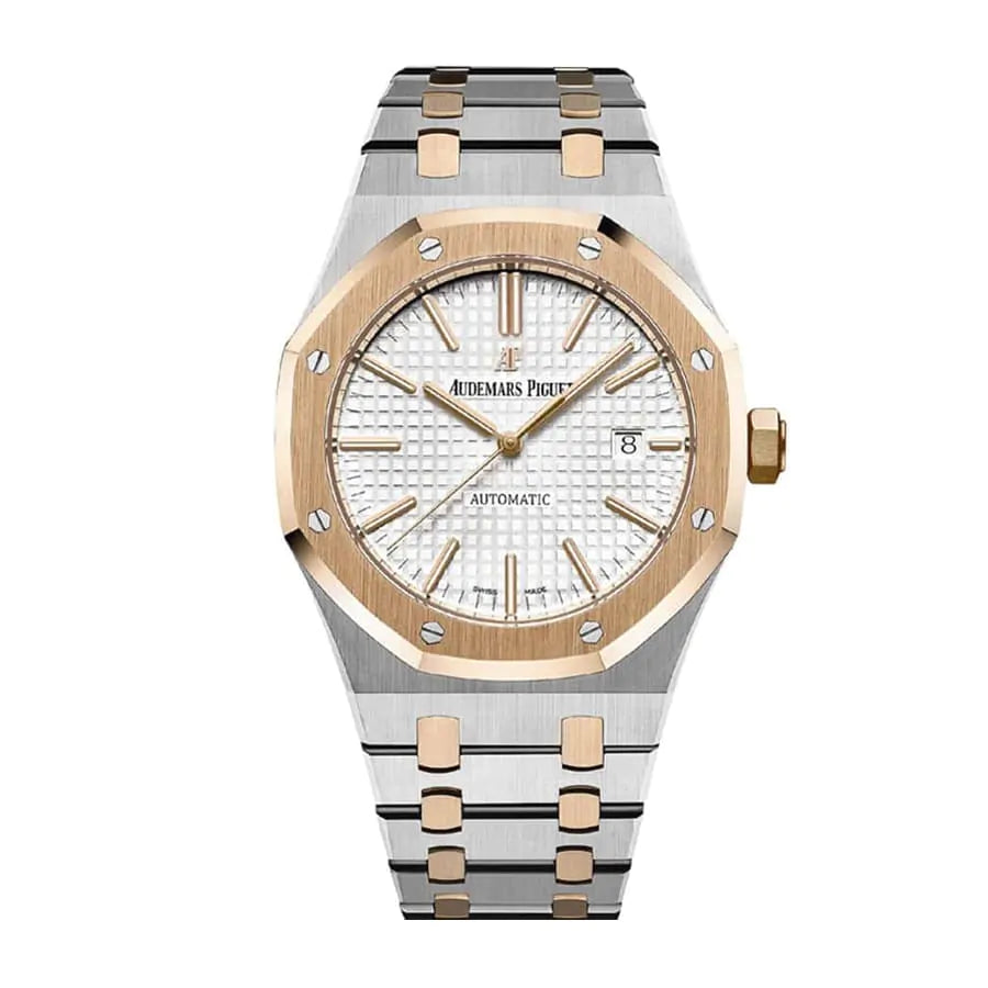 【Super Clone】Audemars piguet Royal Oak Selfwinding 41mm Steel and Rose Gold Selfwinding