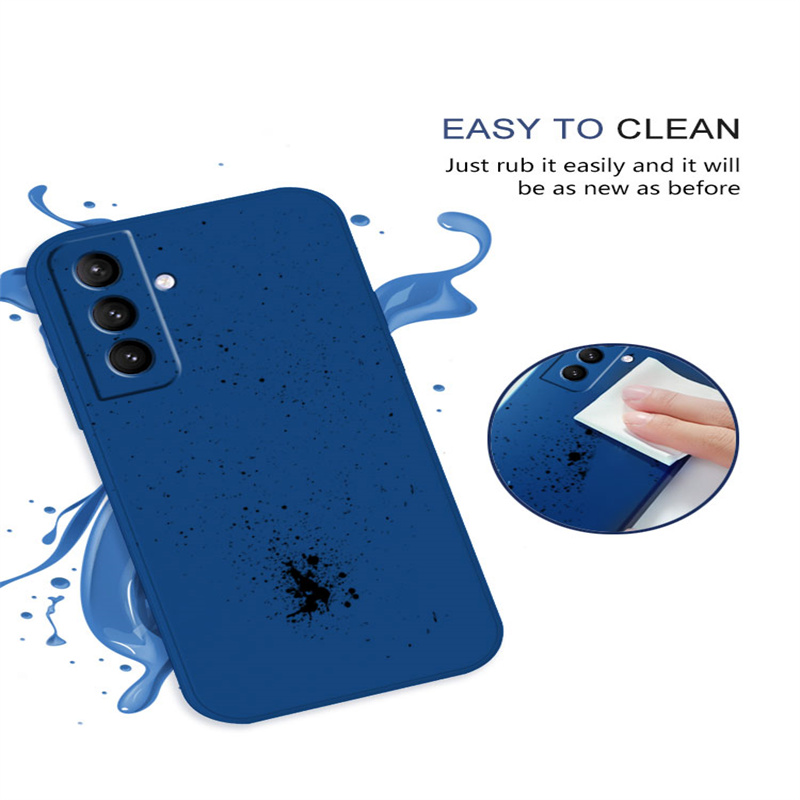Galaxy A23 Protective Case Liquid Silicone - back view