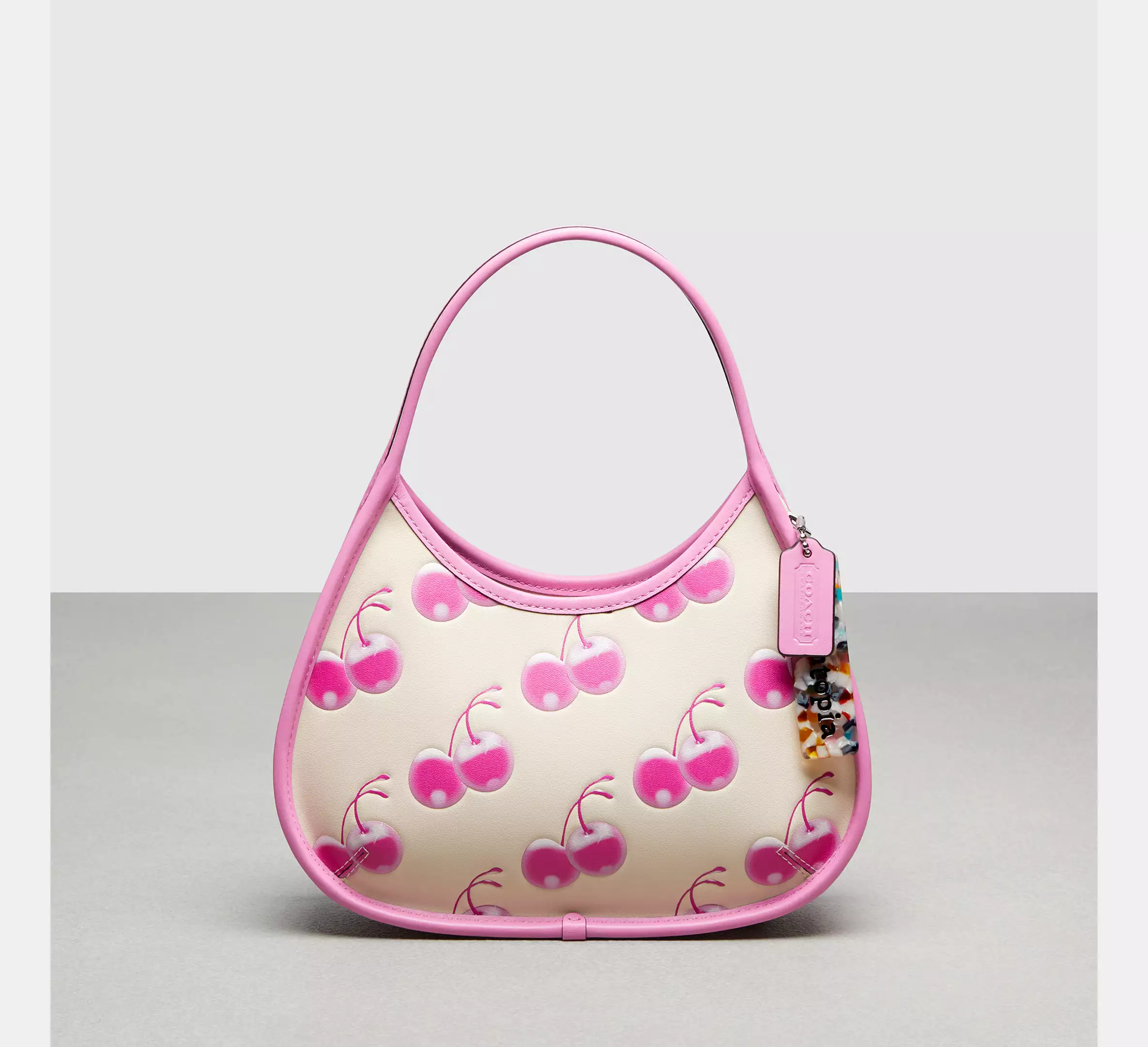 Ergo Bag In  topia Leather With Cherry Print