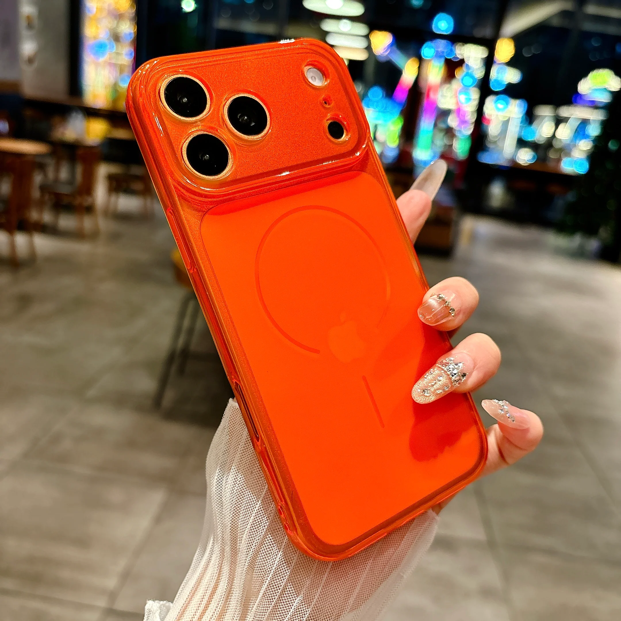 iPhone 17 Pro Max Protective Case Clear - back view