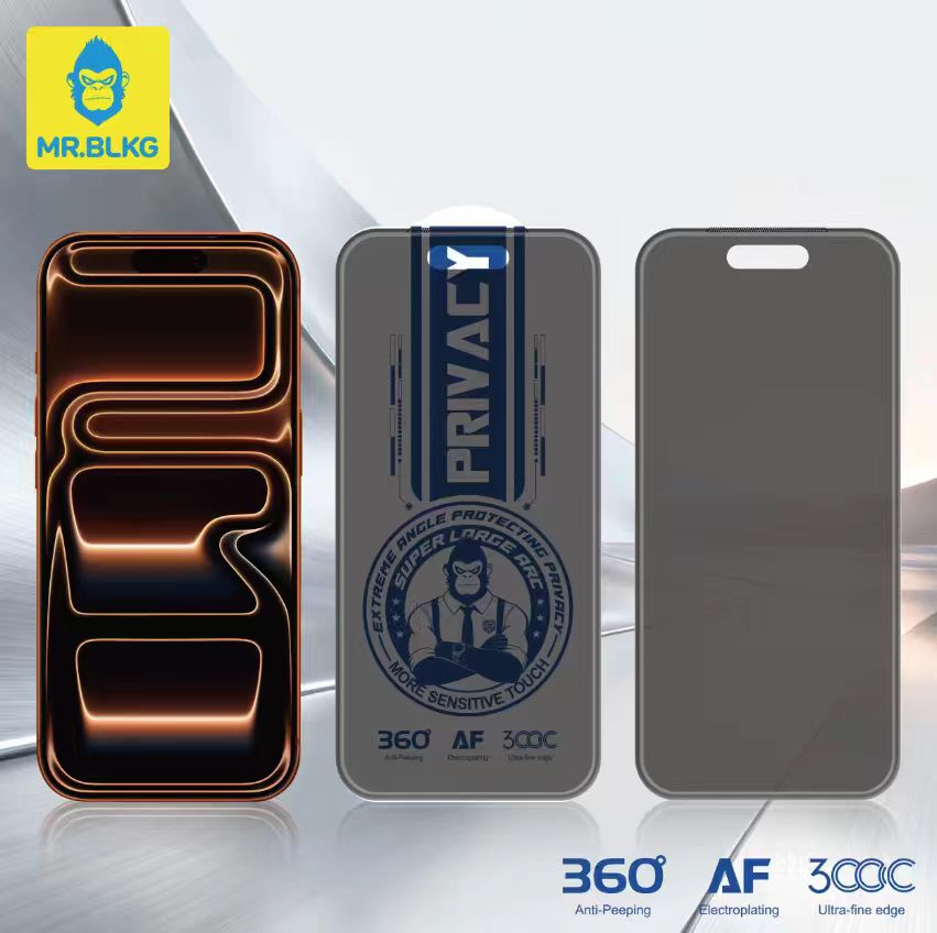 iPhone 13 Tempered Glass Full Coverage - back view