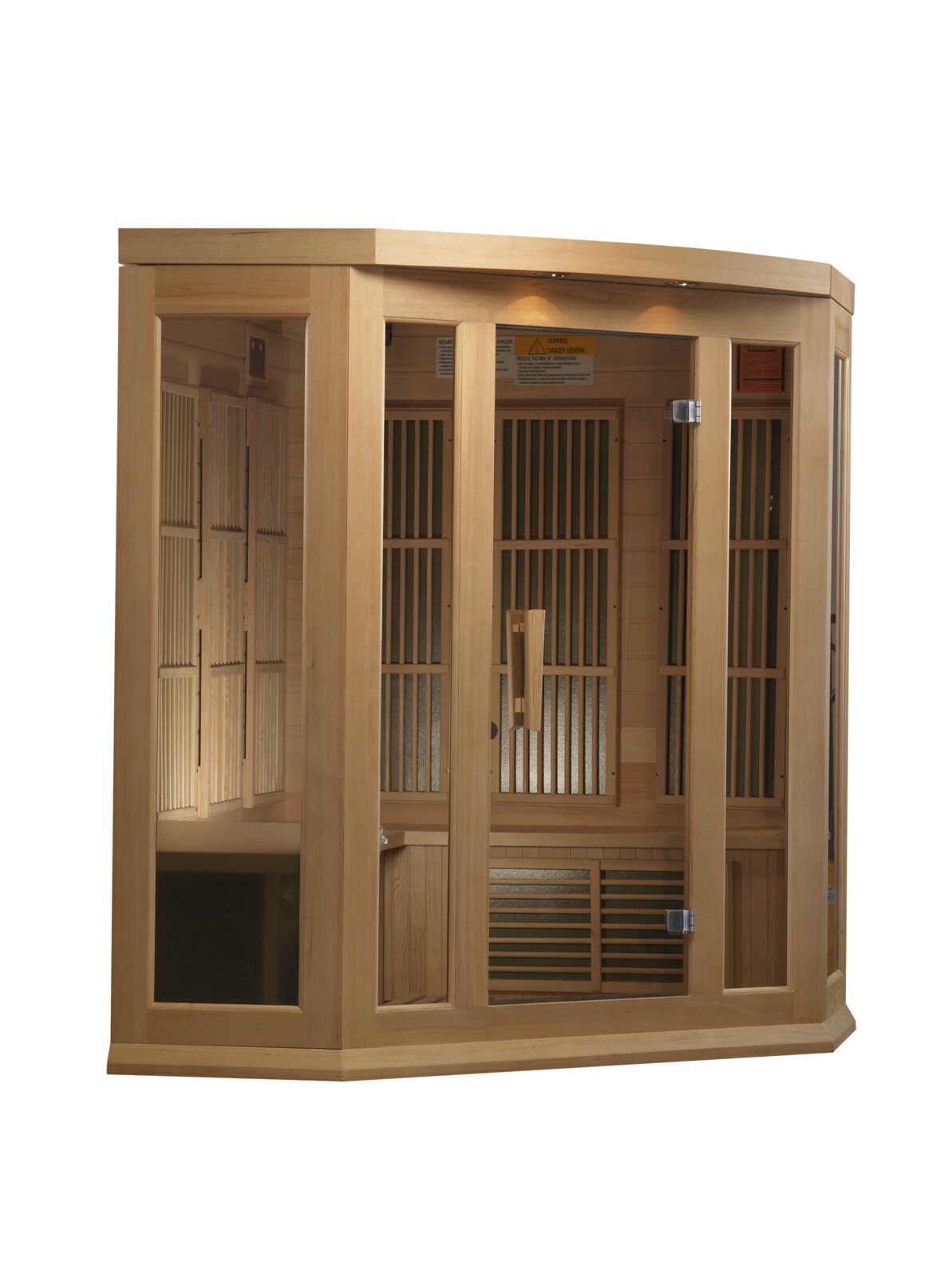 Dynamic Infrared Maxxus 3 - Person Indoor FAR Infrared Sauna in
