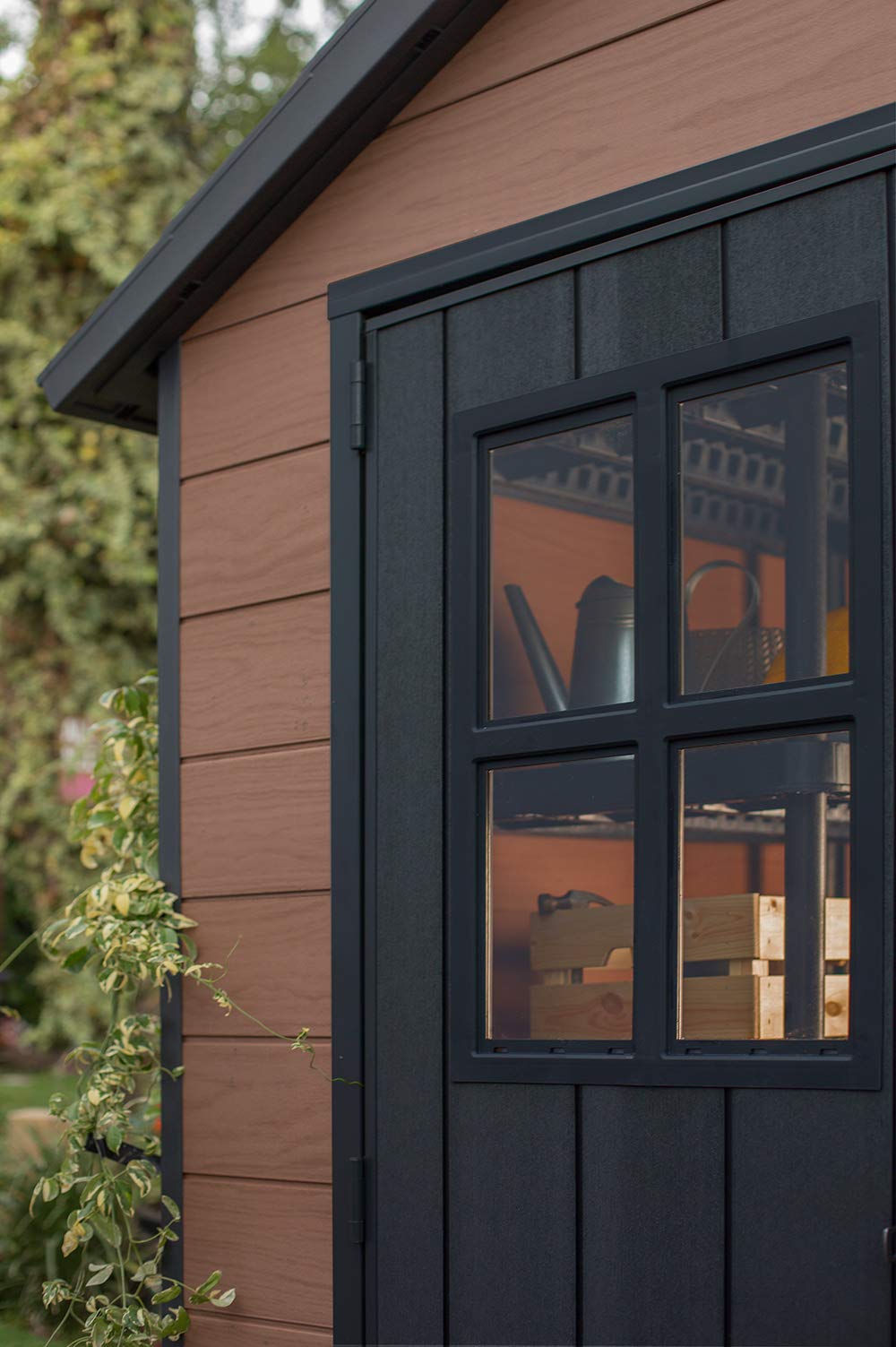 7.5×7 Large Resin Storage Shed Kit