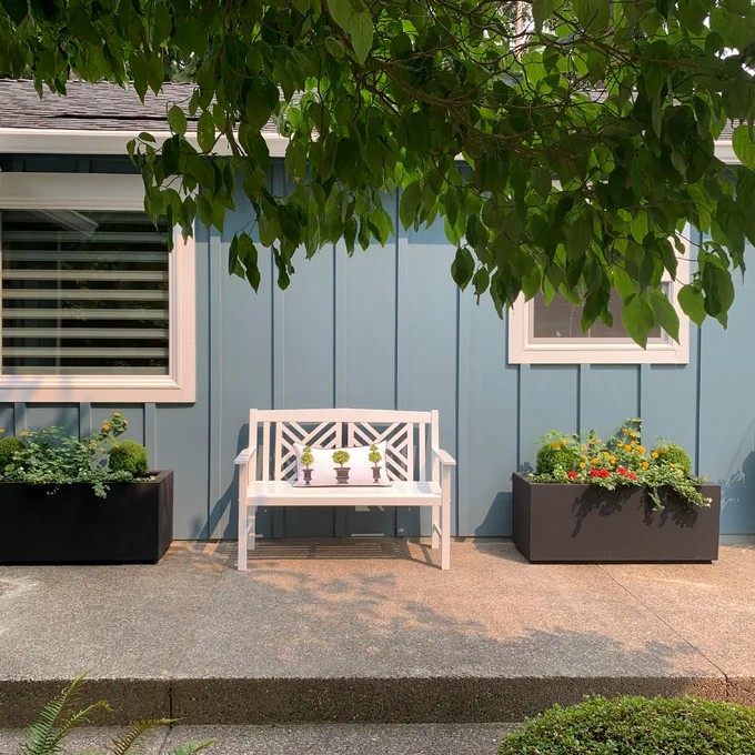 Smyrna Tall Polymer Planter Box