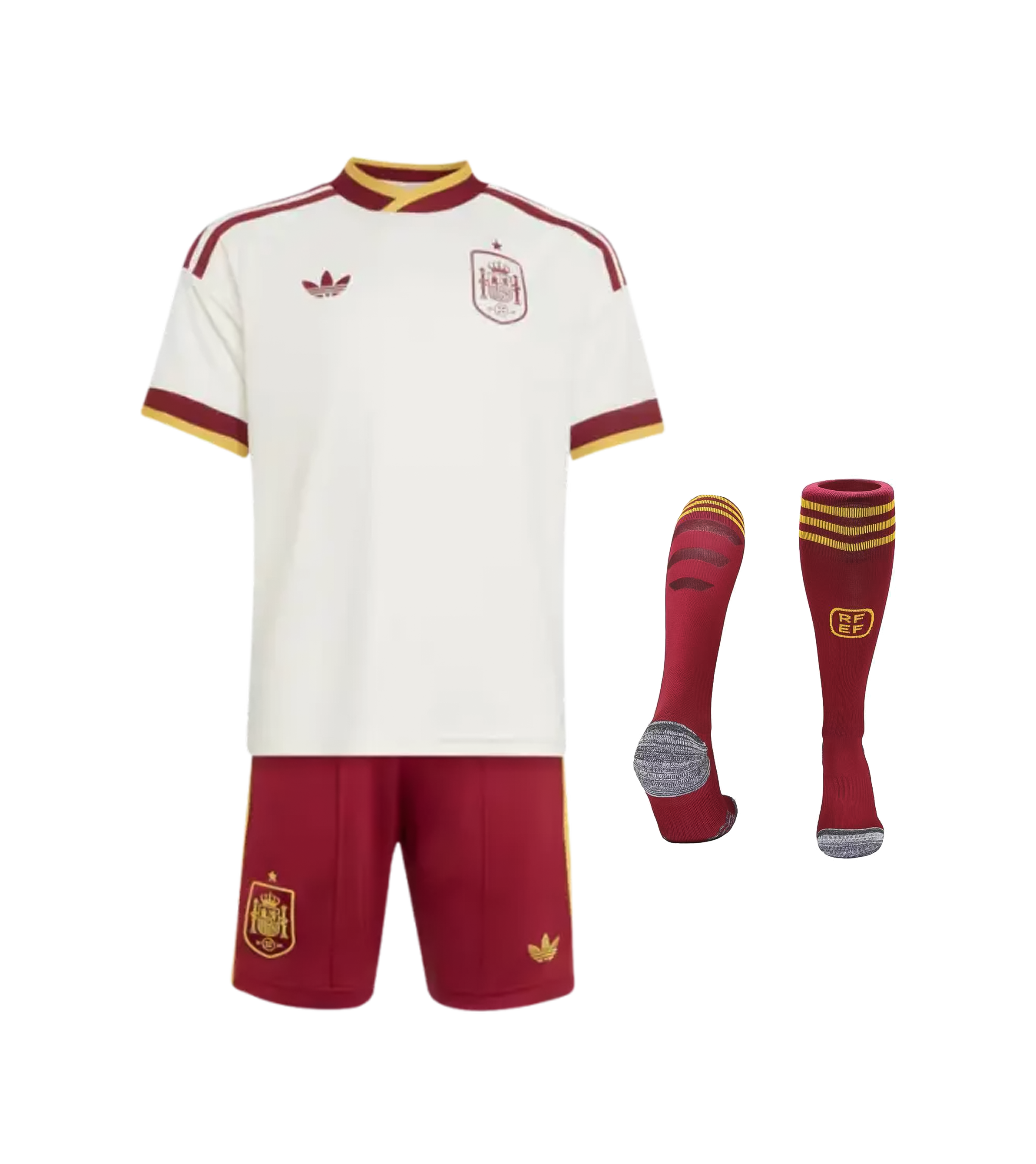 Kids Spain Away Jersey Full Kit World Cup 2026