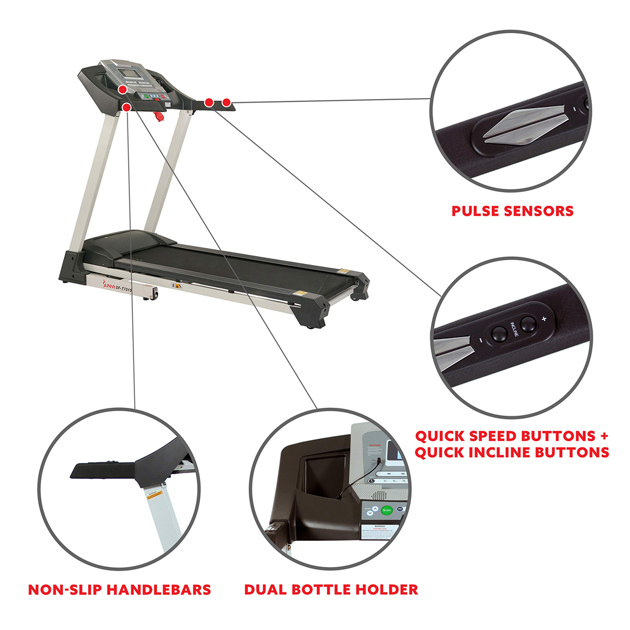 Smart Treadmill with Auto Incline