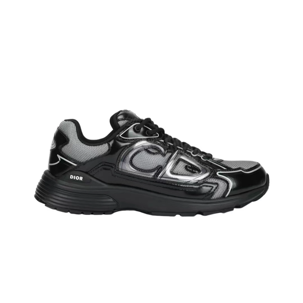 Dior B30 Countdown Sneaker Black Light Gray 3SN279ZEH_H981 - ogsneaker